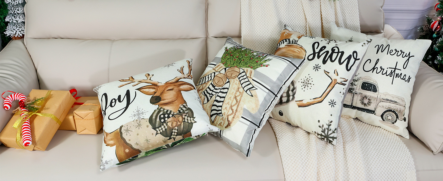 christmas throw pillow cover christmas cover pillows christmas red pillow covers