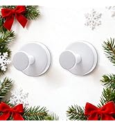 Shower Hooks for Inside Shower,Suction Cup Hooks for Glass Window,Removable Towel Hooks for Bathr...