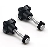 Yasdyri Rollator Walker Replacement Knob 2 PCS Replacement Arm Adjustment Knobs for Rollator Walk...