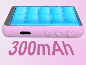300mAh Long Battery Life