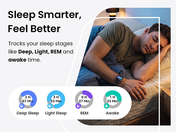 smart wtach with sleep monitor