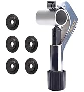 Bike Front Fork Pipe Cutter Tool, Tubing Cutter 1/4"~1-5/8" (6mm-42mm) for Cutting Copper Brass A...