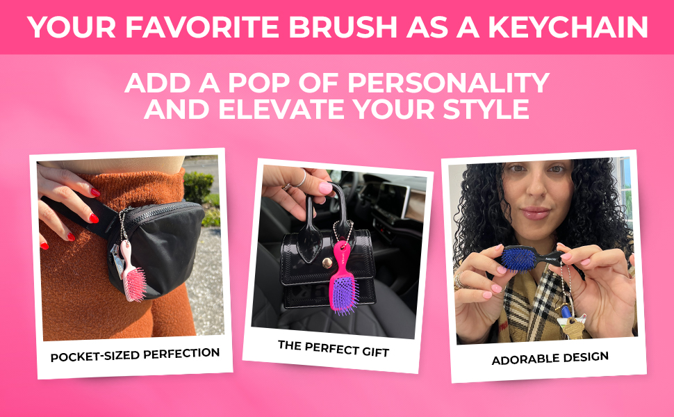 pocket hairbrush kids hairbrush boys mini beard brush hairbrush keychain little brush