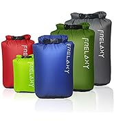 Frelaxy Dry Sack 3-Pack/5-Pack, Ultralight Dry Bags, Outdoor Sacks Keep Gear Dry for Hiking, Back...