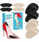 ZUCNANA Metatarsal Pads Ball of Foot Cushions, Heel Cushions for Heel Pain Relief (4 Pairs), Heel...