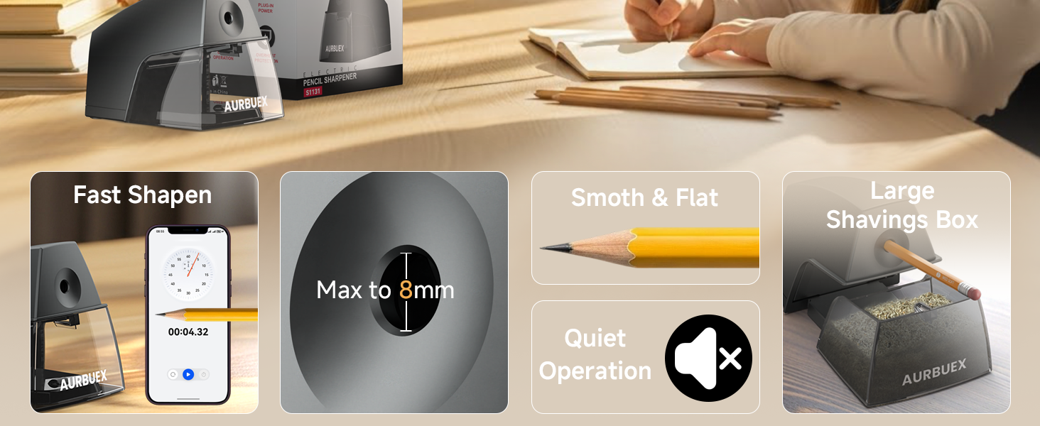 Electric pencil sharpener