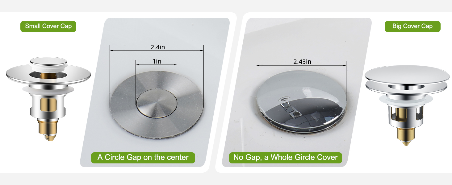 Bathroom Sink Pop Up Drain Strainer