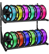 3D Printer Filament Storage Rack - Filament Spool Heavy Duty Wall Bracket Filament Storage Shelve...