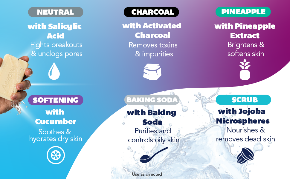 ody soap collection with salicylic acid body wash options for acne treatment and care