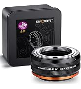K&F Concept Lens Mount Adapter M42-NEX IV Manual Focus Compatible with M42 Lens and Sony E Mount ...
