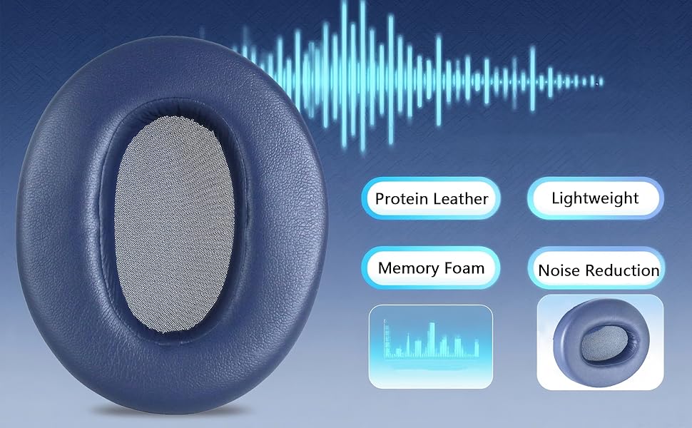 wh-xb910n earpads memory foam