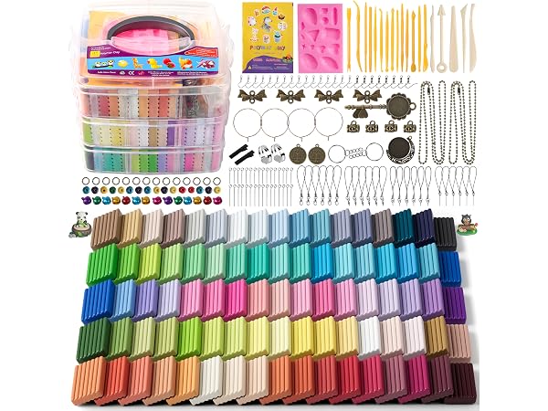 85 colors polymer clay