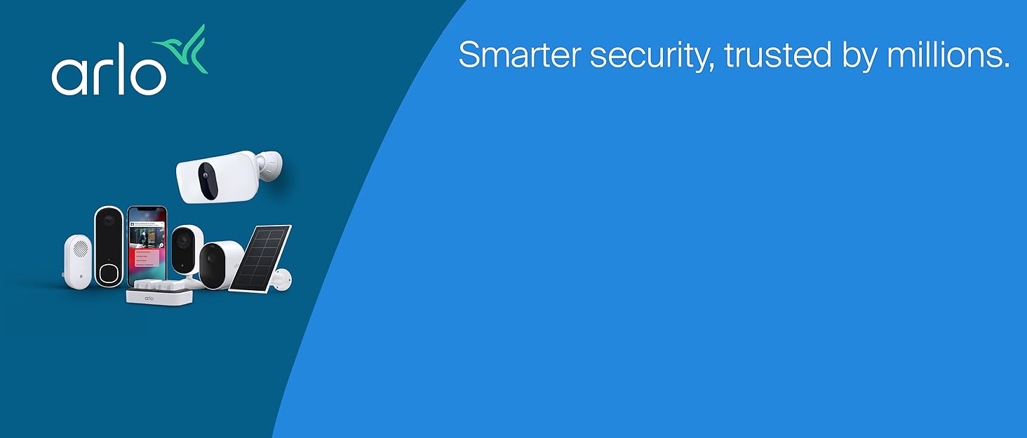 smarter security trusted by millions, security cameras, arlo