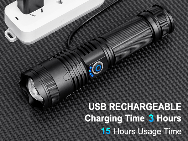 Rechargeable flashlights