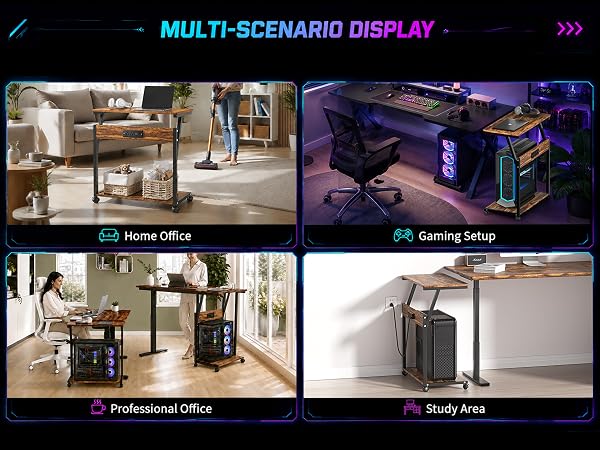 computer stand for floor