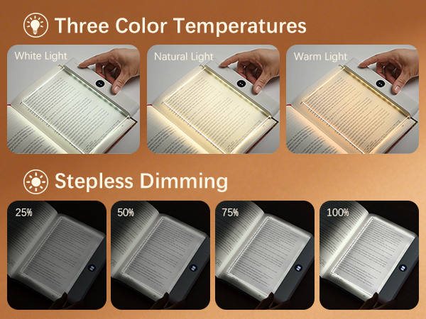 LED Book Light and Night Light 2 in 1