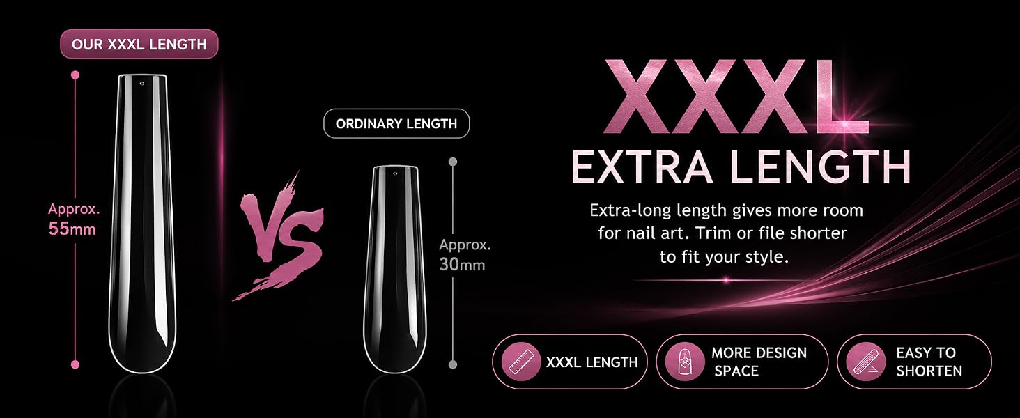 XXXL EXTRA LENGTH