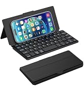 Doohoeek Universal Bluetooth Keyboard for Samsung Galaxy Z Fold, iPad Mini 7 2024 & Phones, Dual ...