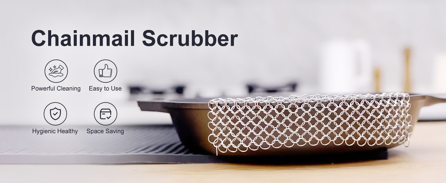 Chainmail Scrubber / Cast Iron Cleaner