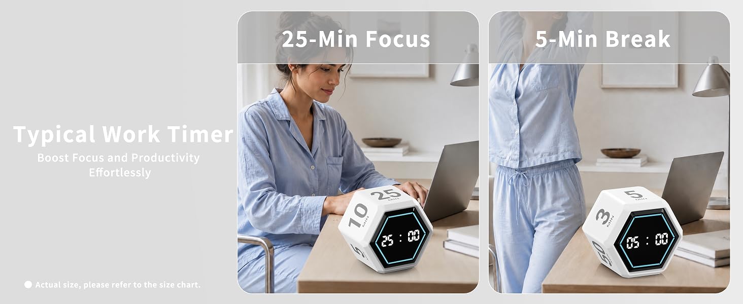 Rotating Productivity Timer