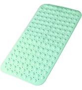 Bathtub and Shower Mats, 28 x 15 Inch Non-Slip Bath Mat, Machine Washable Bath Tub Mat with Sucti...
