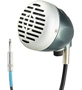 Superlux D112C Omnidirectional Dynamic Microphone – Hi-Z Vocal Mic for Blues/Harmonica, Volume Co...