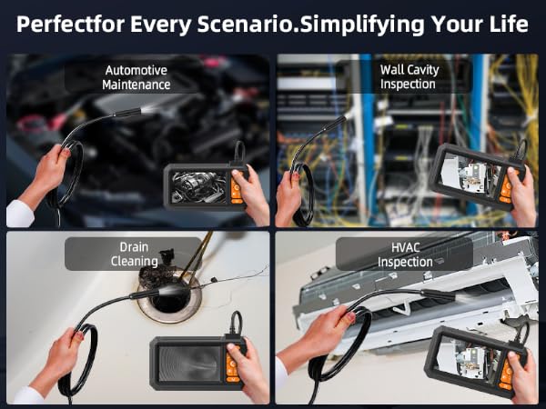 Endoscope Camera with Lightght