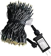 Christmas Lights 69.6Ft 200 LED String Lights Indoor, Outdoor Xmas Tree Lights Waterproof, 8 Ligh...