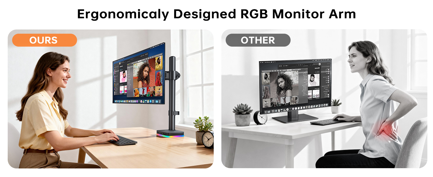 Single Monitor Arm