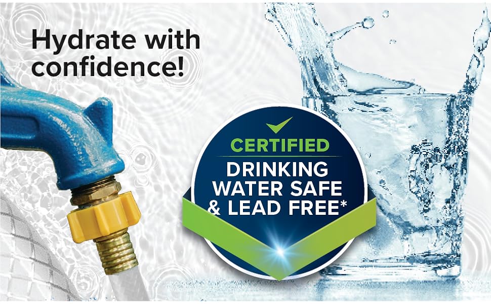 drinking water hose; RV drinking water hose; marine drinking water hose