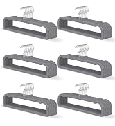 MLKJHHI Gray Velvet Hangers 60 Pack, Slim Space Saving Pants Hangers for Closet Organizer, Rotati...