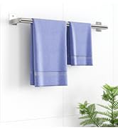 Bathroom Towel Bar, 24 Inch Towel Racks for Bathroom Wall Mounted, Heavy Duty Bath Hand Towel Hol...