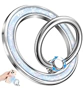 LISEVO Phone Ring Holder Compatible with MagSafe - Magnetic Cell Phone Grip Magnet Removable Fing...