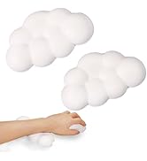 Cloud Wrist Rest Cushion for Mouse Ergonomic PU Leather Mouse Wrist Support Pad with Anti-Skid Ba...