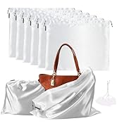 6 Pack Dust Bags for Handbags Silk Dust Cover Bag for Handbags Purses Shoes Boots, Silk Dustproof...