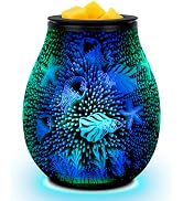 EQUSUPRO Wax Melt Warmer Wax Melter Wax Burner for Scented Wax Melts Electric Fragrance Warmer fo...
