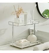 Dobbyby Bathroom Organizer Countertop Perfume Organizer Makeup Organizer Cosmetics Storage Displa...