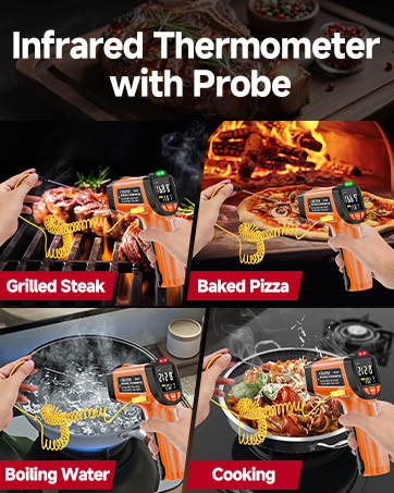 Infrared Thermometerwith Probe