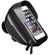 O'rengela Bike Phone Holder Bag Waterproof Bike Phone Mount Bag Bike Accessories EVA Hard Shell B...