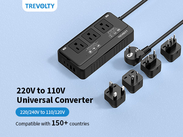 voltage converter for travel