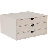 UnionBasic Document Organizer, 3-Drawer File Cabinet Document Storage Box, Office Desktop Filing ...