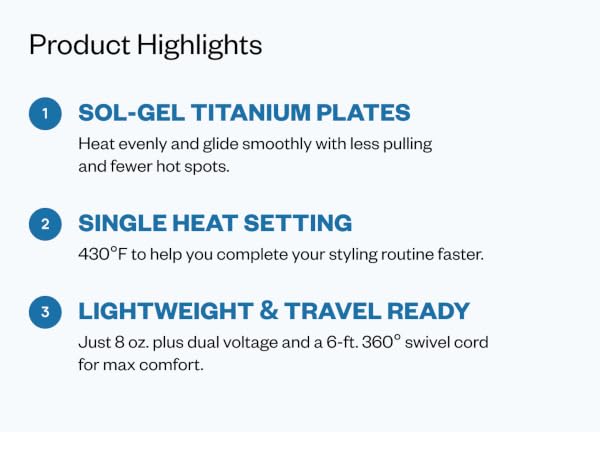 Product highlights