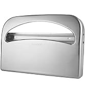 VANNSOO Toilet Seat Cover Dispenser - Stainless Steel Wall Mount Toilet Seat Cover Holder for Com...