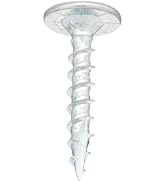 FastCap PowerHead Wood Screws with Large Flat Head - Self-Tapping Point - 1.125