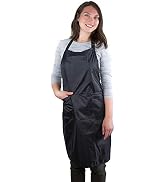 Hair Stylist Apron - Waterproof Apron Protective Coating - Nail Tech Apron Cosmetologist Apron - ...