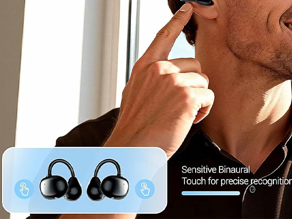 Open Ear Clip on Earbuds