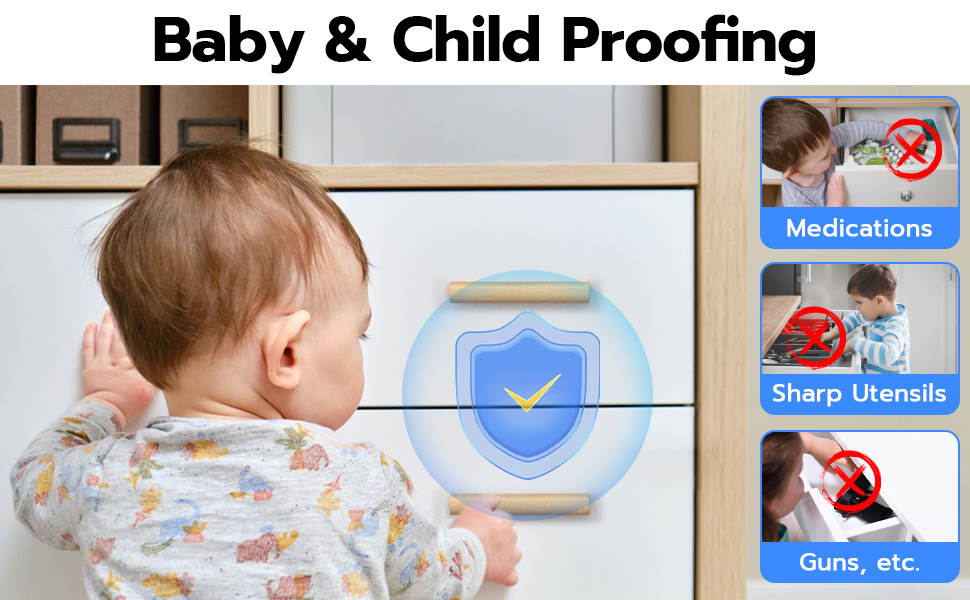 Baby Proofing Cabinet Locks