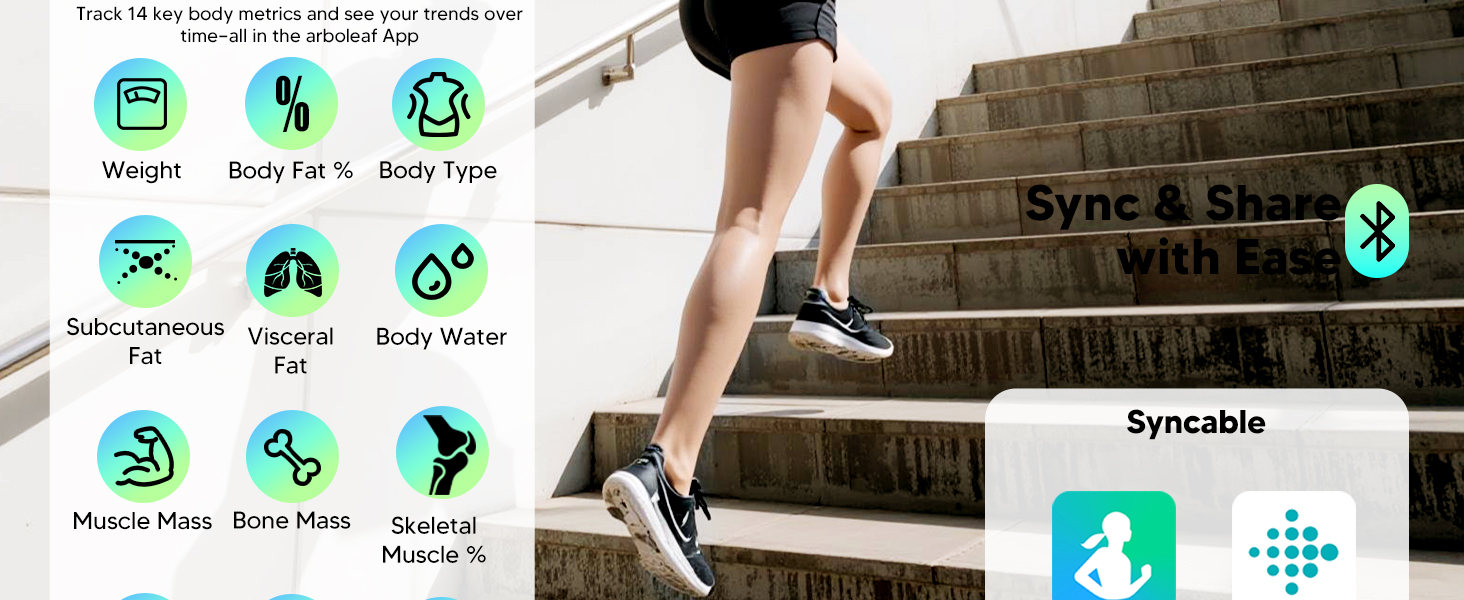 arboleaf weighing scale for body weight