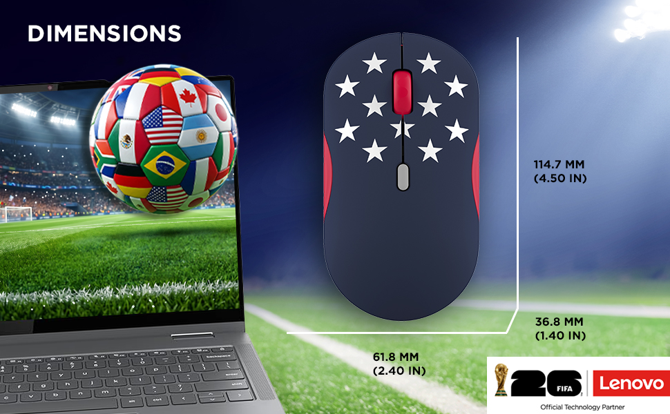 350 Bluetooth Silent Mouse -Fan Edition