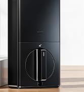 Veise DK027 Wi-Fi Smart Deadbolt Fingerprint Front Door Lock, Matte Black | Voice & Remote App